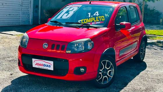 FIAT UNO 1.4 EVO SPORTING 8V FLEX 4P MANUAL FIAT UNO 1.4 EVO SPORTING 8V FLEX 4P MANUAL
